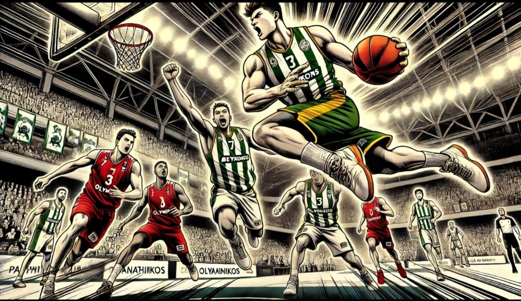 Παναθηναϊκός  VS Ολυμπιακός  Basket League 2024-25