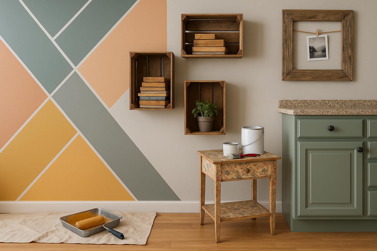 5 DIY Projects για να Μεταμορφώσεις το Σπίτι σου με Χαμηλό Κόστος